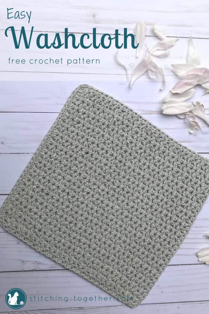 Day at the Spa Easy Crochet Washcloth Pattern