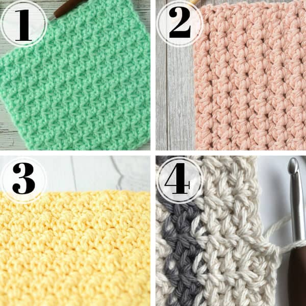 Learn Tunisian Crochet Stitches - Beginner Guide with Free Patterns -  Nicki's Homemade Crafts
