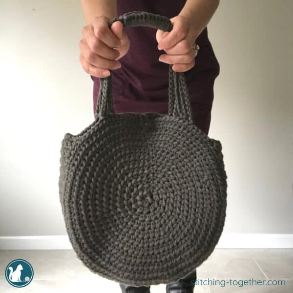 Crocheted Mandala bag round purse cross body crocheted | Etsy | Crochet bag  pattern, Knitting bag pattern, Bag pattern