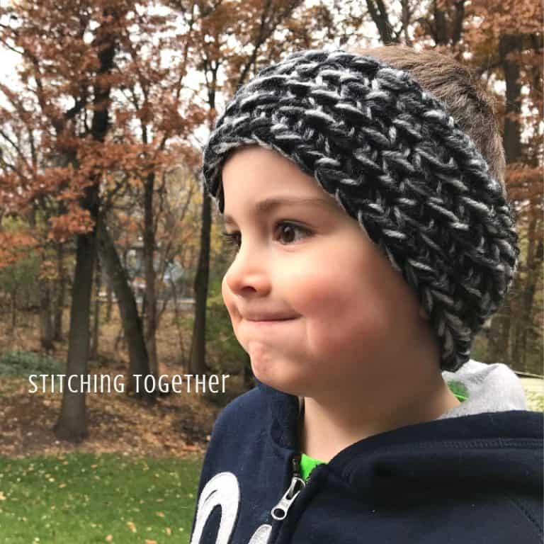 Super Easy Chunky Crochet Ear Warmer Pattern