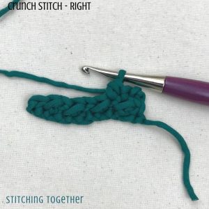 Crunch Stitch and Even Moss Stitch Crochet Tutorial