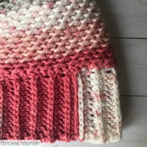 Over the Ridge Crochet Hat with Band Pattern