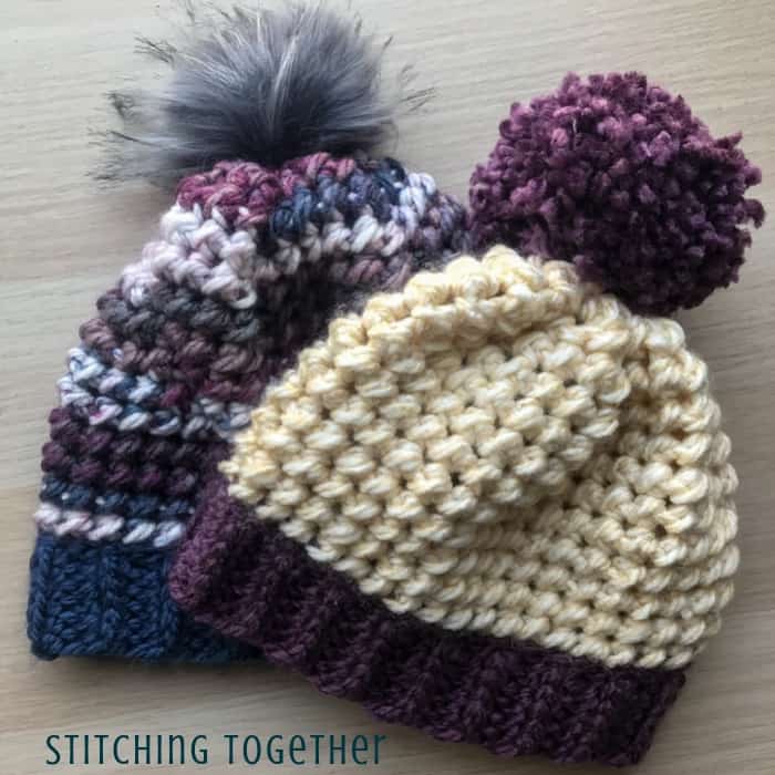 Love This Chunky Yarn Crochet Hat Pattern Stitching Together