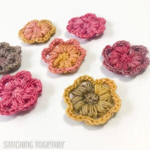 Free Flower Crochet Patterns and Happy Flower Challenge