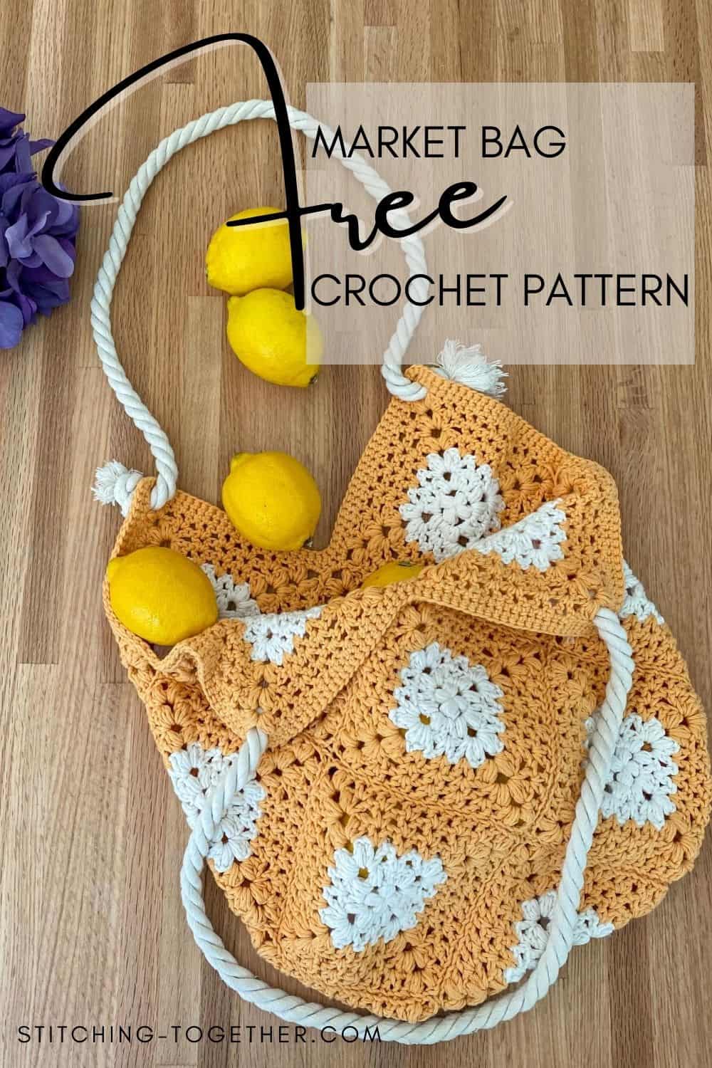 Caldwell Crochet Market Bag