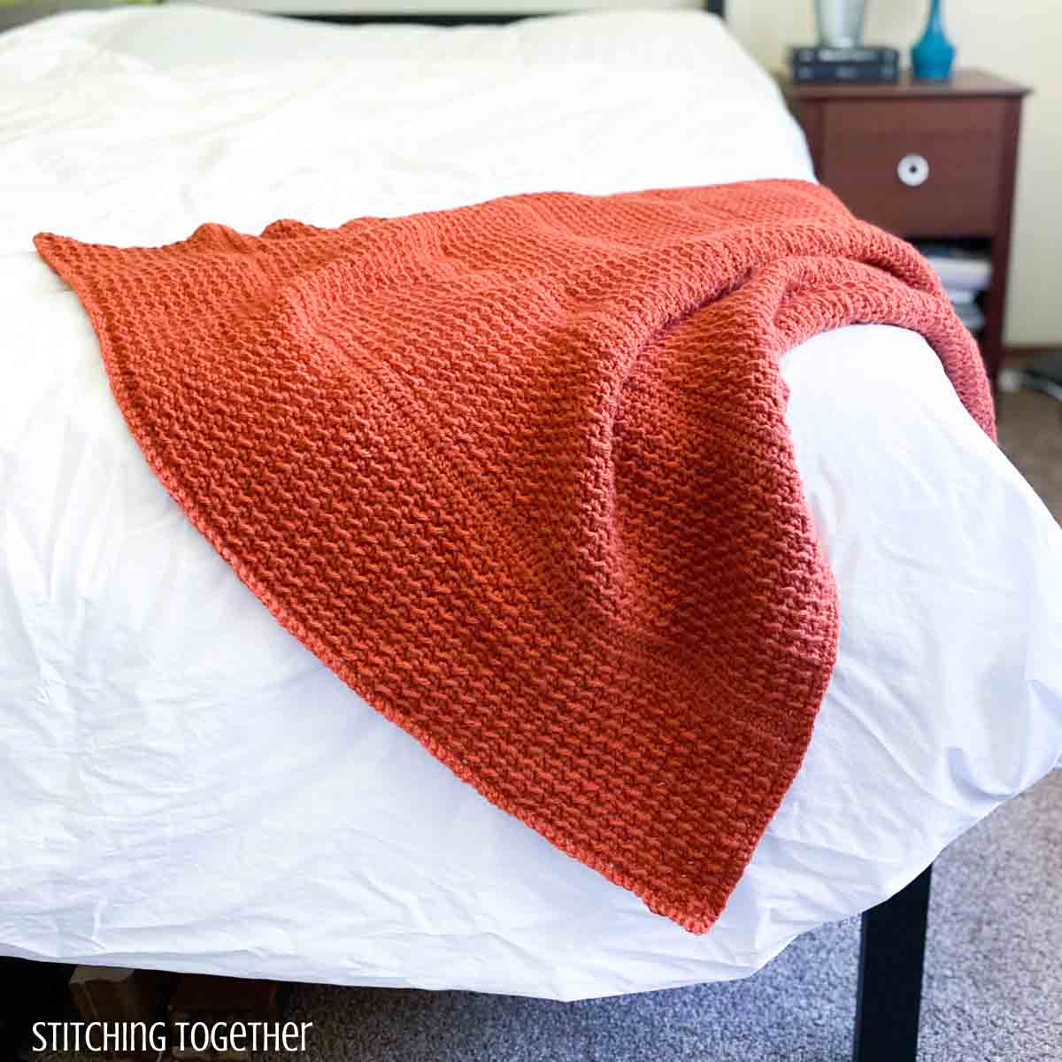 Caprock Canyon Crochet Lap Blanket