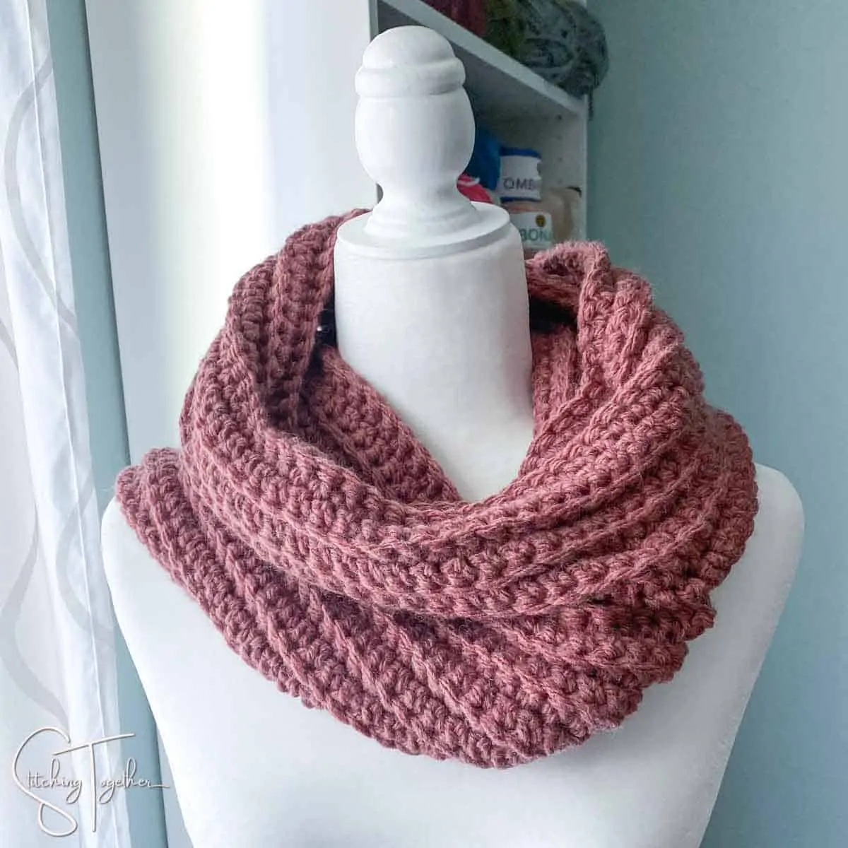 chunky scarf pattern