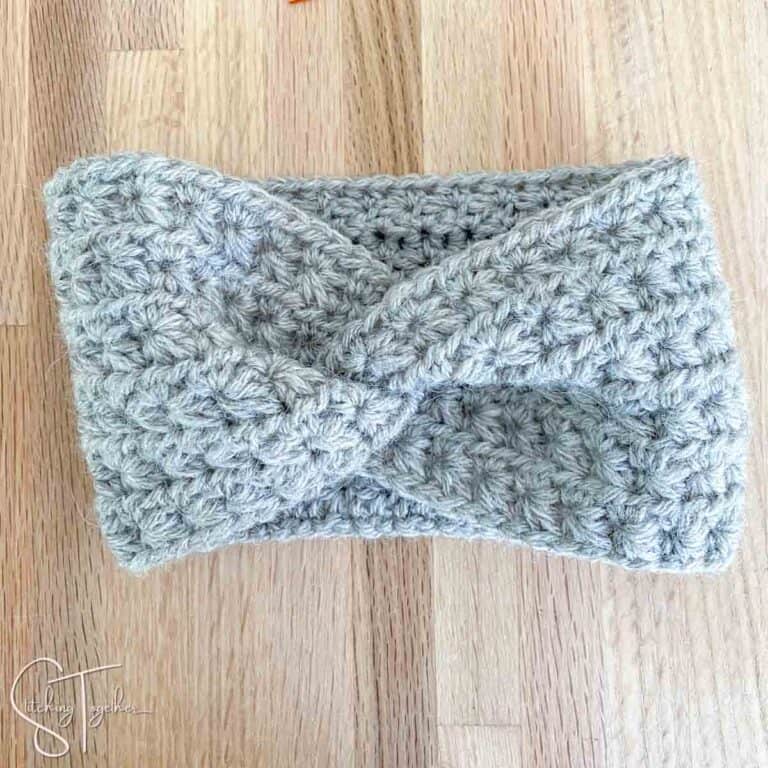 Courtney Crochet Twist Headband Pattern Free