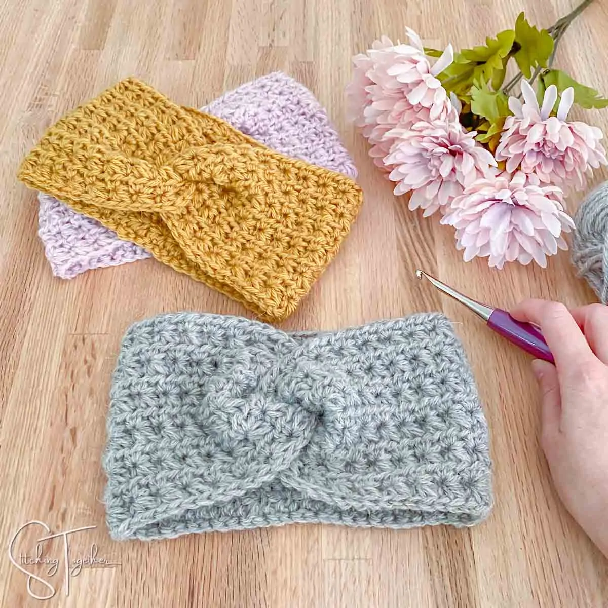 Best Multi-Colored Cotton Yarn for Crochet  Crochet patterns for  beginners, Crochet flower headbands, Yarn