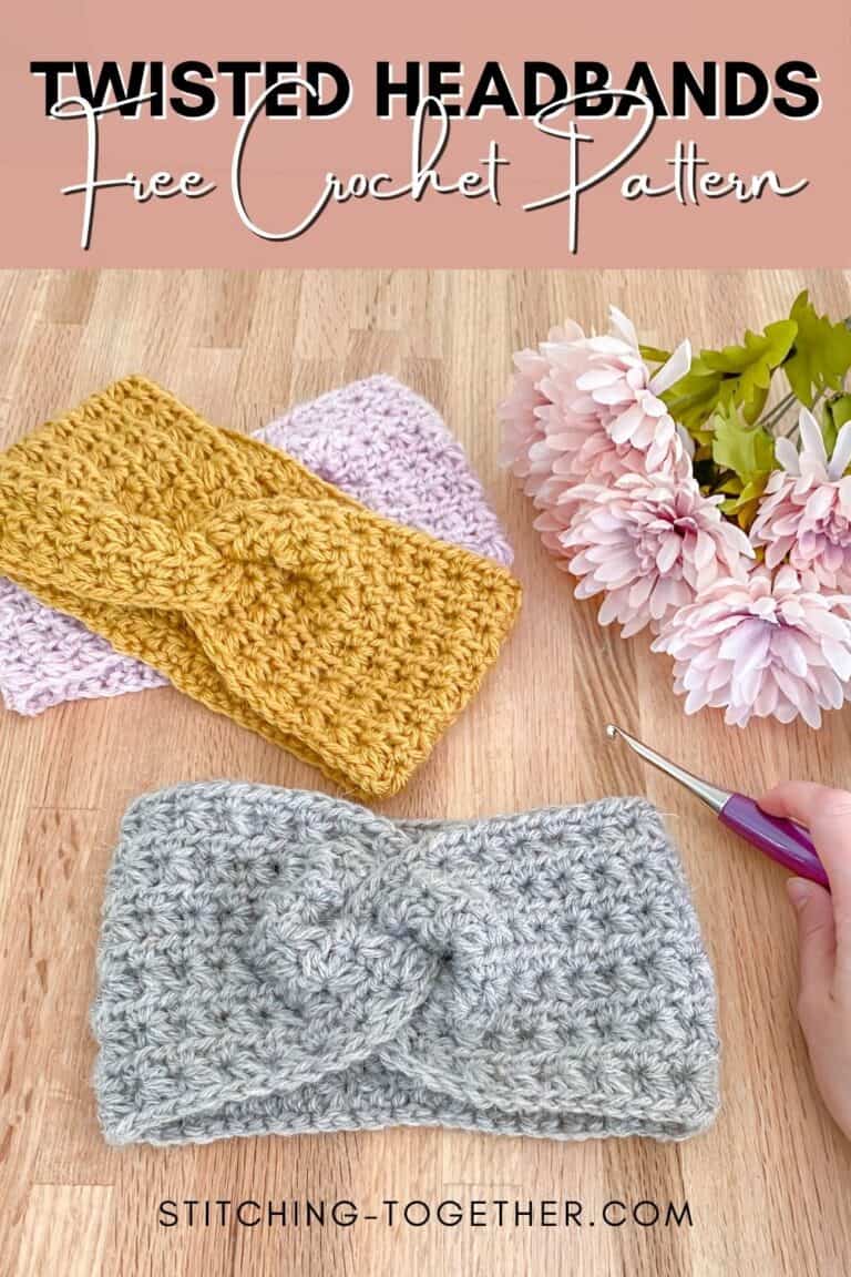 Courtney Crochet Twist Headband Pattern Free