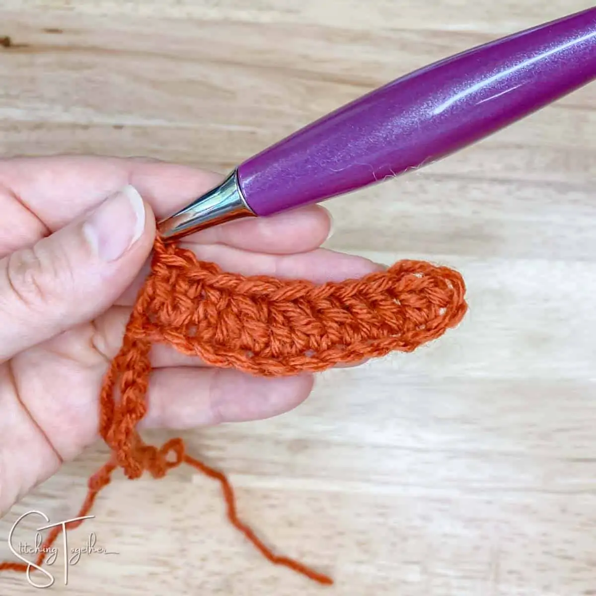 How to Double Crochet Ripple Stitch
