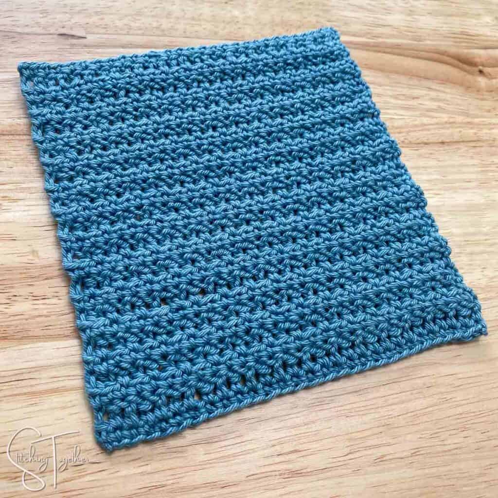 Alpine Stitch Crochet Tutorial