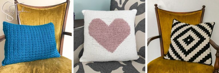 Textured Crochet Pillow Pattern