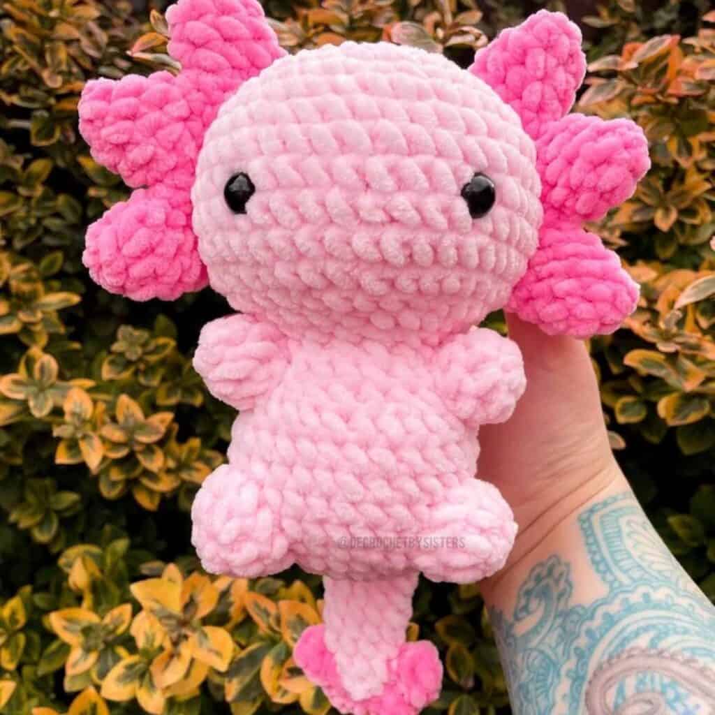 10+ Adorable Axolotl Crochet Patterns