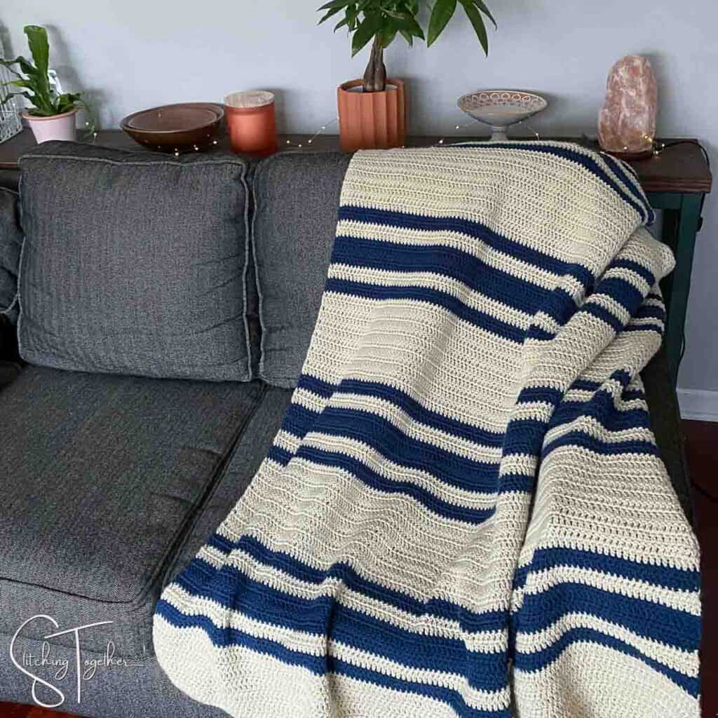 Super Easy Double Crochet Blanket Pattern