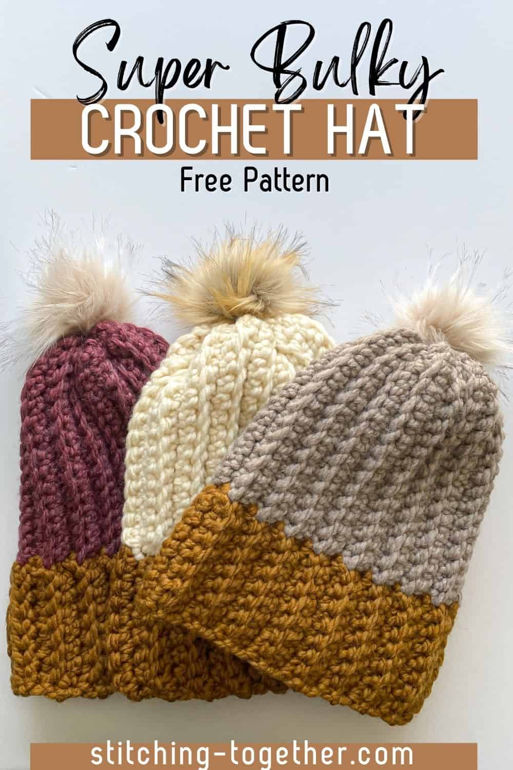 Super Bulky Crochet Hat Pattern