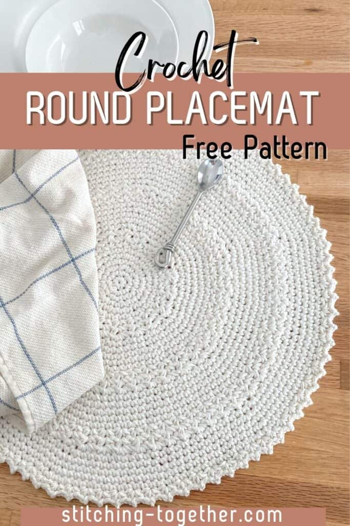 Crochet Round Placemat Pattern