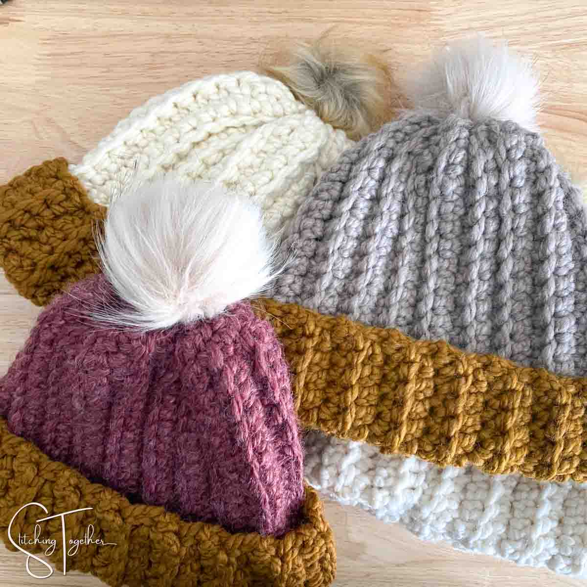 Super Bulky Crochet Hat Pattern