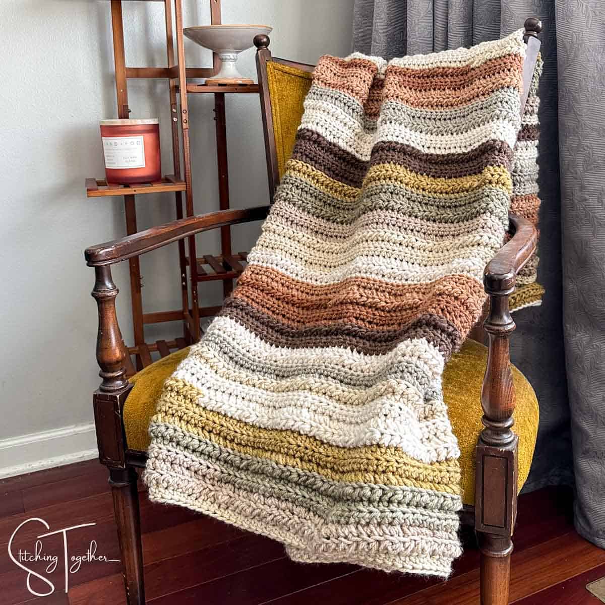 How to EASILY Crochet a Super Thick & Chunky Blanket -- Pattern