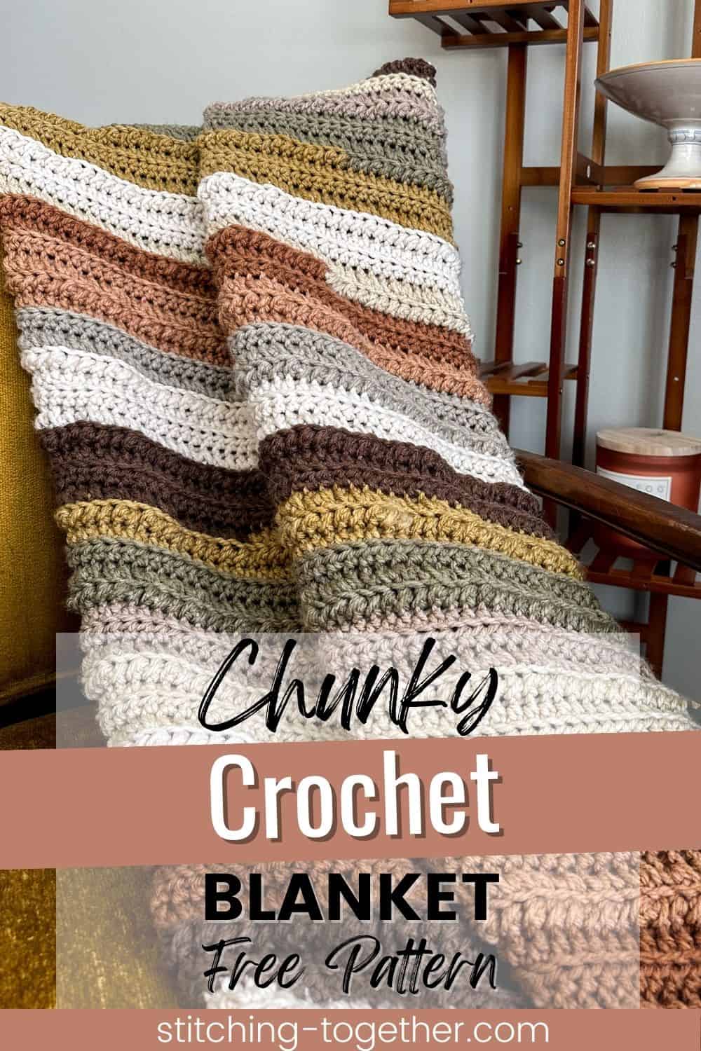 Papa's Free Chunky Crochet Blanket Pattern