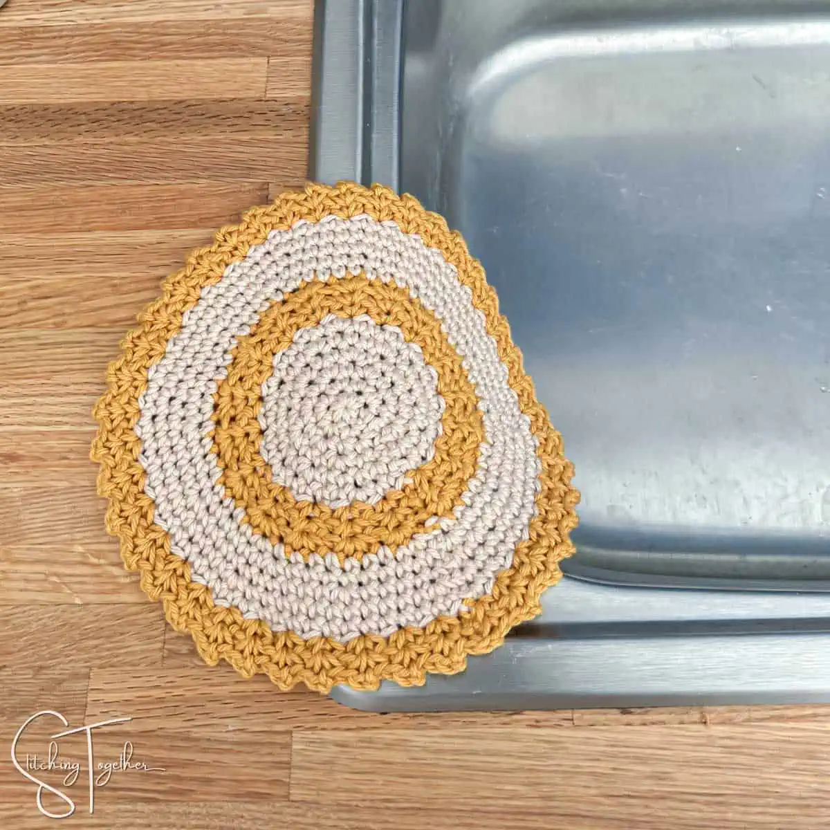 Side by Side - Crocheted Dishcloth, Patterns