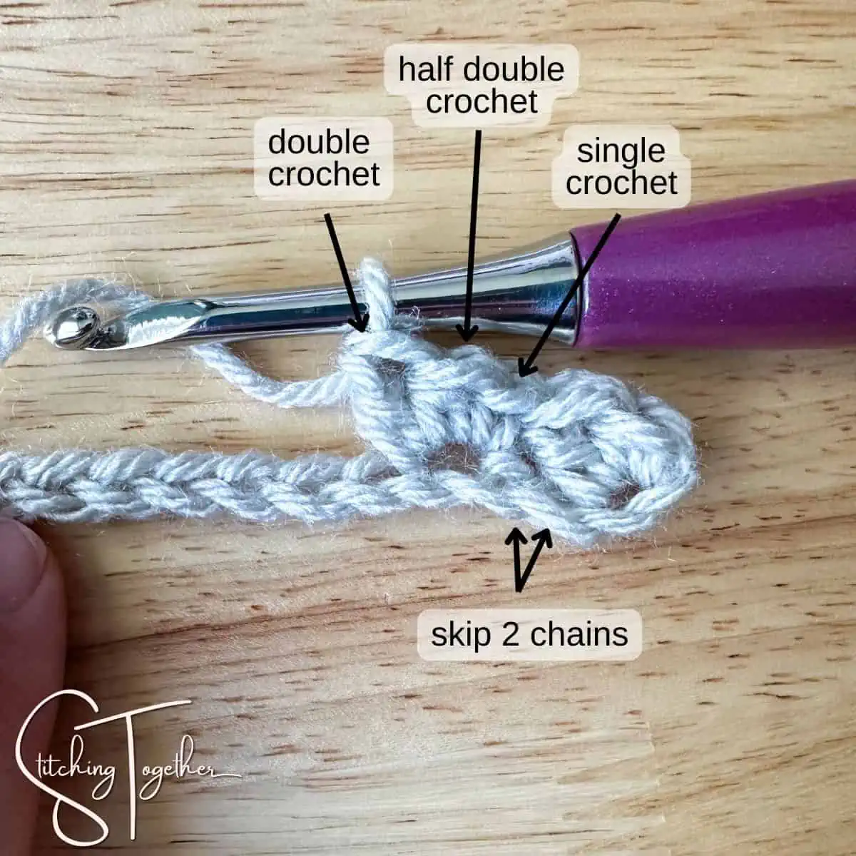 How to Crochet the Sedge Stitch - Free Tutorial