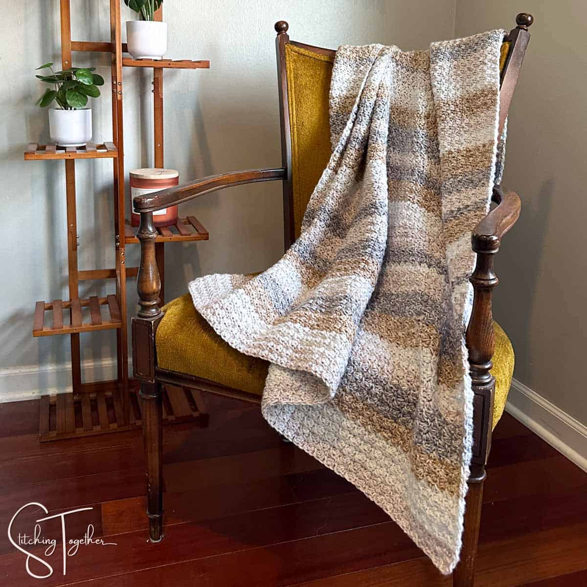 Easy Suzette Stitch Crochet Blanket